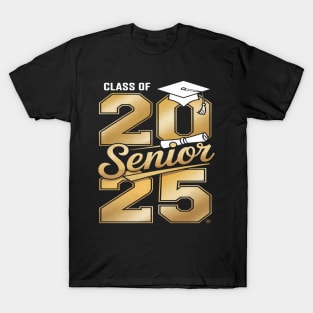 Class of 2025 Senior Grad Graduation T-Shirt